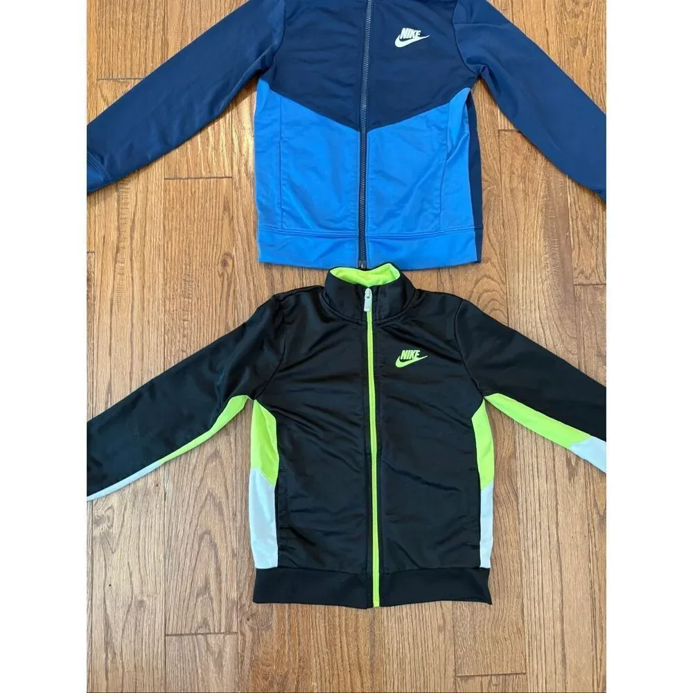 Nike boys athletic zip up bundle size 6/7